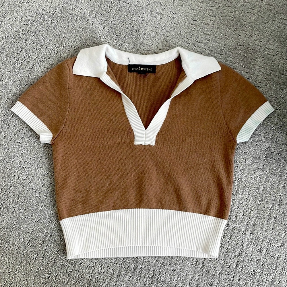 Cropped Cute T shirt